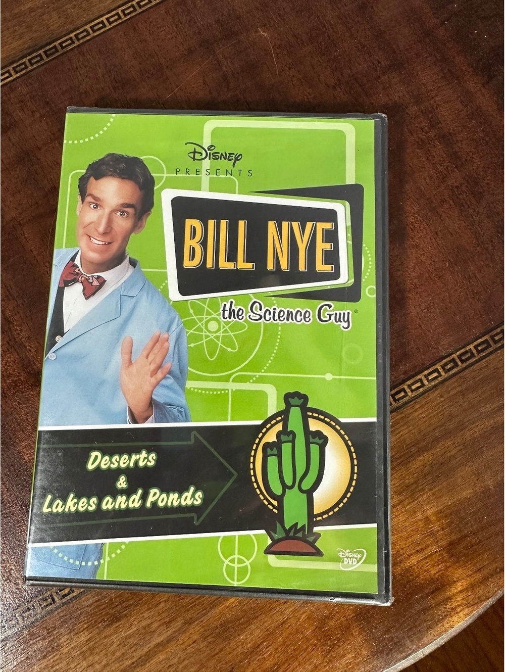 Bill Nye the Science Guy ~Deserts & Lake and Ponds DVD New~Sealed Disney